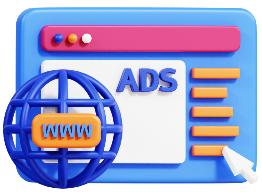 An infographic about website ads