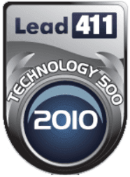 Lead411 2010 Technology 500 List logo